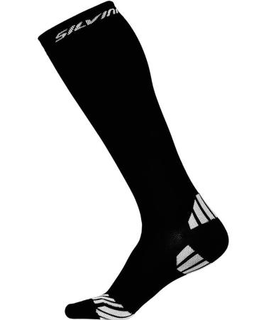 SILVINI Men's Casalone Compression Socks Size 39 - 41 Black