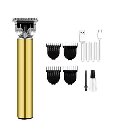 RIYAN Electric Pro for T- Cordless Trimmer Wireless Portable Hair Clipper Oil Clipper-Gold