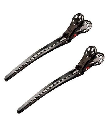 YS Park Hair Sectioning L-Clips for Hair Salons & Stylists In Black - Buy Online on GoSupps.com