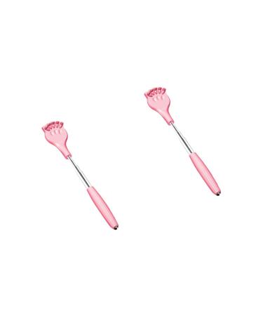 Magiclulu 2 pcs back itches scalp massage devices scratches manual massage devices Hand massage devices manual back scratching self -massage device scrapers Small steak portable 55x4.2cmx2pcs rosax2st