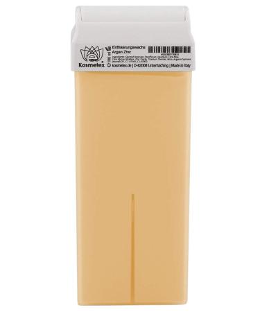 Kosmetex Warm Wax Cartridges - Zinc Argan Oil & Titanium Roller 100ml (3-Pack) for Smooth Hair Removal - Buy Online on GoSupps.com