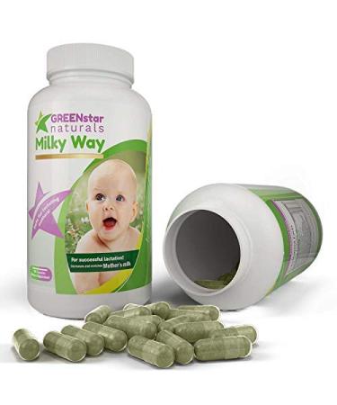 Breastfeeding Supplement Lactation Support for Increased Breast Milk Lactation Supplement Capsules with Milk Thistle Organic Fenugreek Seeds Breastmilk Postnatal Vitamin for Mothers. 90