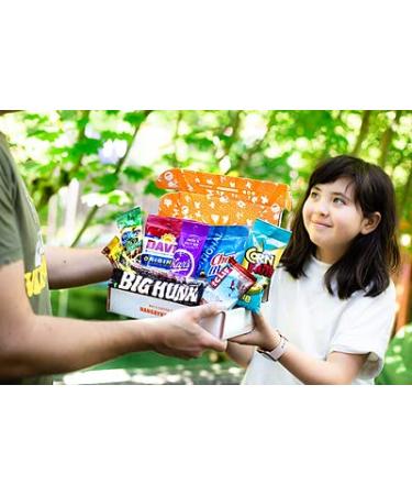 Hangry Kit for Men - College Care Package with Nuts, Meat, Protein, and Snacks (28 Items) - Buy Online on GoSupps.com