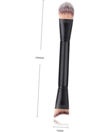 Ipetboom Makeup Brush Poweder Brush Cosmetics Brush Dual Ended Brush Wooden Eyes Blush Brush - Buy Online on GoSupps.com