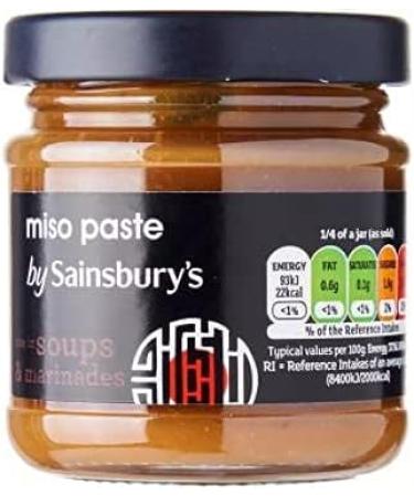  Sainsbury's Sainsbury's Miso Paste 100g Miso paste used in soups and marinades - Buy Online on GoSupps.com