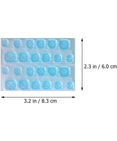 minkissy 30 Sheets Manicure Jelly Stickers Press on Nails Short Nail Paste Silicone Nail Sticker Manicure Diy Paste Flexible Fake Nail Tips Manicure Paste Simple Silica Gel Manicure Tools - Buy Online on GoSupps.com