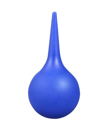 COHEALI Ear Cleaner Ear Washing 75ml Rubber Ear Syringe Bulb Ear Washing Suction Sucker Squeeze Bulb Earwax Remover Laboratory Tool (Blue) Pipette