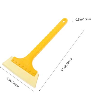 FRCOLOR Beef Scraping Violin Bow Clip Trumpet Water Key Screw Car Ice Scraper Japanese Patches for Clothing Snow Scraper Snow Windshield Snow Windshield Short Handle Deicer - Buy Online on GoSupps.com