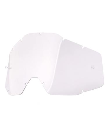 100% Goggle Replacement Lens - Sheet - Compatible with Racecraft 1 Accuri 1 and Strata 1 Goggles