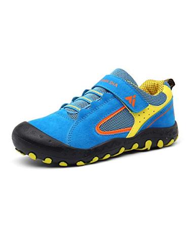 Mishansha Boys Girls Hiking Shoes Anti Collision Kids Sneakers 13 Little Kid Blue