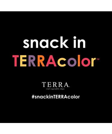 Terra Sweet Potato Vegetable Chips, No Salt Added, 6 oz (Pack of 12) - Healthy Snack Option - Buy Online on GoSupps.com