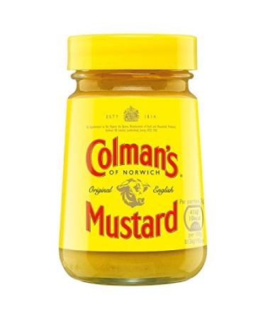 Colman's English Wet Mustard 100g (England) (6 Pack) by British Delights