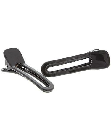 Buy Black Wide Tooth Banana Clips - 1 Pair of Stylish Hair Clips for Effortless Styling | International Shipping Available - Buy Online on GoSupps.com