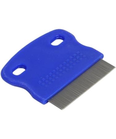 MauSong Lice Hair Comb Brush - Stainless Steel, Fine Toothed, Nit Free Removal Tool (Blue) - Buy Online on GoSupps.com