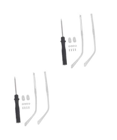 Subsofan 2 pairs of glasses accessories glasses arm legs glasses holder universal sunglasses arm legs glasses replacement legs glasses arms legs glasses bricks plate hinge spectrum clip child
