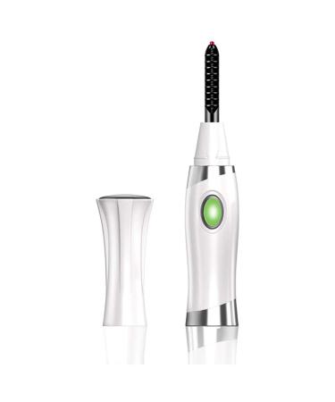 RIYAN Heated Eyelash Curler Electric Eyelash Curler Rechargeable Eyelash Curler with Eyelash Comb for Makeup