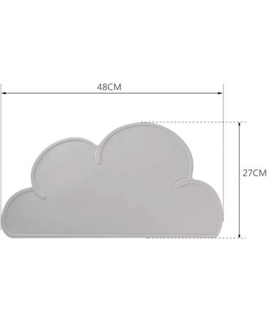 Luck Dawn Cat Placemat - Premium Silicone Anti-Slip Waterproof Feeding Mat for Pets - White - Buy Online on GoSupps.com