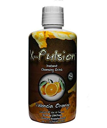 X-Pulsion 32oz Valencia Orange Instant Cleansing Detox Drink By Herbal Extreme