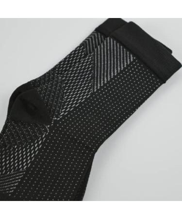 Buy Seautier Anti-Fatigue Compression Socks - Copper-Soaked & Magnetic - Bamboo Fiber for Plantar Fasciitis Relief (L-XL Black) - International Shipping - Buy Online on GoSupps.com