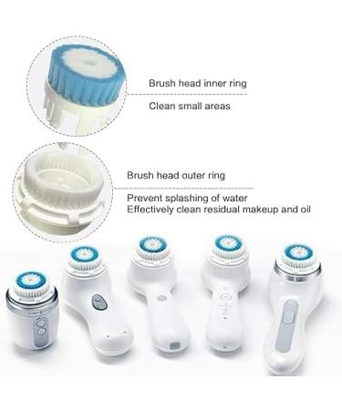 TECKI 3 Pieces Facial Cleansing Brush - Replacement Head for Electric Facial Cleansing Brush Cleaning Tools for Deep Face Cleaning Acne Removal Face Massage - Buy Online on GoSupps.com