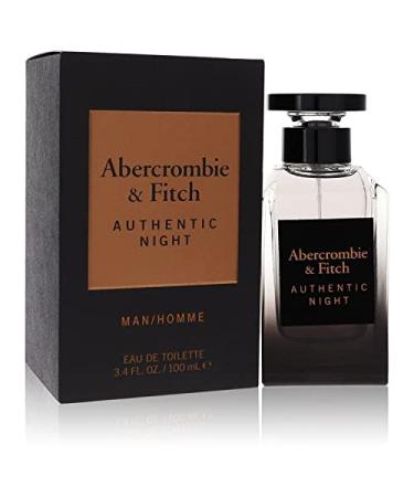 StarSun Depot Abercrombie & Fitch Authentic Night Cologne By Abercrombie & Fitch Eau De Toilette Spray 3.4 oz