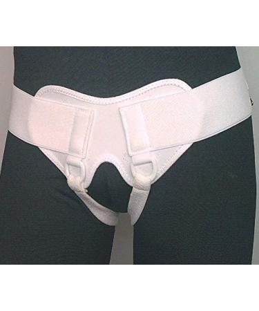 Hernia Support Belt for Common reducible inguinal ruptures. Control of Either Double or Single ruptures
