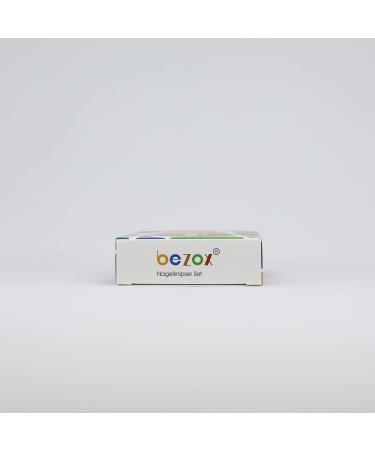 BEZOX Nail Clippers Set - Heavy Duty Stainless Steel Toenail Clippers for Thick Nails - Curved Blade Cutters for Precise Nail Trimming - Gold - Buy Online on GoSupps.com