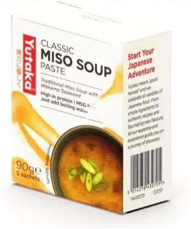 Japanese Miso Soup - 5 Sachets - 90g - Buy Online on GoSupps.com