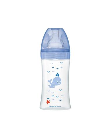 dodie Sensation+ Anti-Colic Bottle with Flat Flow Teat 0-6 Months 270 ml