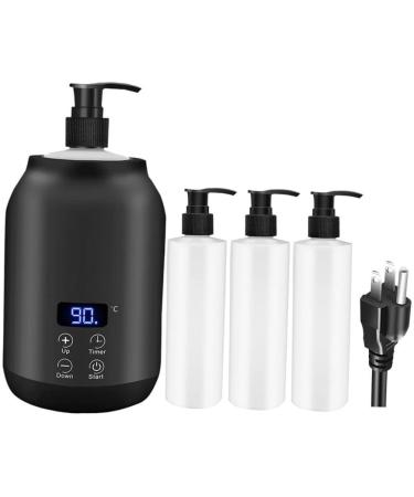 Ysyqkn Deluxe Electric Oil Bottle Warmer for Relaxation black - Buy Online on GoSupps.com