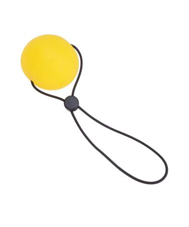 Magiclulu Exercises Squeeze Ball Hand Exercise Ball Ball To strengthen the hand wristwall fingerboard handle handle ball toys Power balls train strengthening fitness 5.3cm yellow