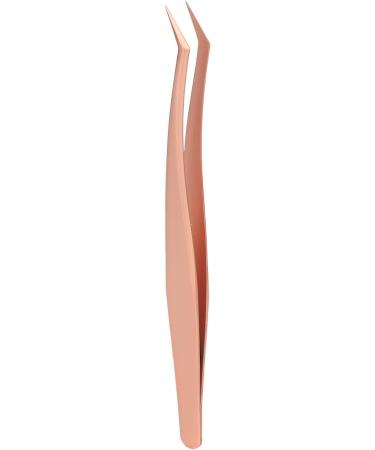 Sonew Eyelash Tweezers Stainless Steel Ergonomic Extension Tool for Eyelashes and Makeup Precision Clamping Rose Gold (Short Oblique Tweezer) Sonewz8a6i5ospc-12 - Buy Online on GoSupps.com