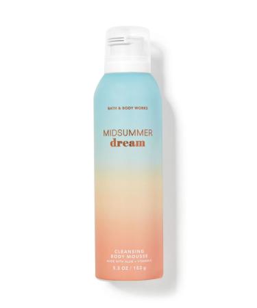 Bath & Body Works Midsummer Dreamer Cleansing Body Mousse 5.3 Ounce for Cleaning and Shaving (Midsummer Dreamer)