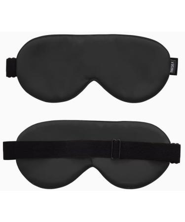THXSILK 100% Mulberry Silk Sleep Mask - Super Smooth Cooling Eye Mask for Women/Men/Kids - Wide Strap for Comfortable Blackout Sleep - Buy Online on GoSupps.com
