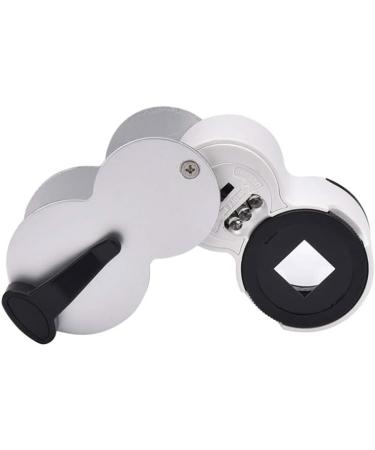 Magnifying Glasses Educational Hobby Magnifiers Foldable Jewelry Identification Magnifier 45X Zoom with Purple Light for Portable Jewelry Antique Calligraphy Gem Identification Tool - Buy Online on GoSupps.com