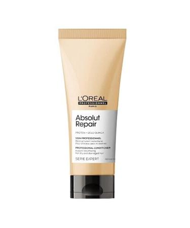 L’Oréal Professionnel | Conditioner, With Protein And Gold Quinoa for Dry And Damaged Hair, Serie Expert Absolut Repair, 200 ml