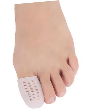 Garneck Silicone Gel High Heel Protectors - 6 Pairs/12pcs Toe Sleeves for Anti-Friction Protection - White 4.5X2.1 cm - Buy Online on GoSupps.com