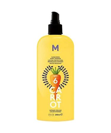 CARROT sunscreen dark tanning SPF6 200 ml