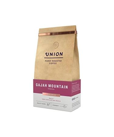 Union Coffee Dark Roast Coffee Beans - Gajah Mountain Sumatra 200g - Pack of 4