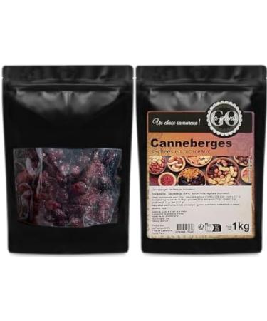  LA PLANTIGO Dried cranberries in pieces 1000 g - LA PLANTIGO - Buy Online on GoSupps.com