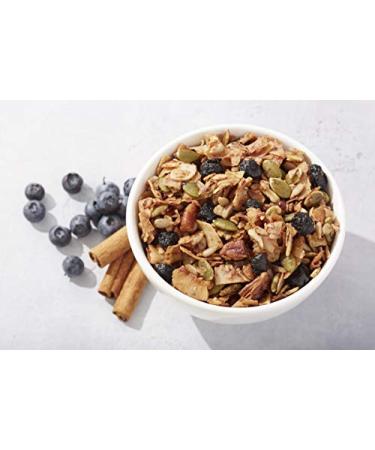 NuTrail Keto Blueberry Nut Granola - Low Carb Healthy Breakfast Cereal (11 oz) | 3g Net Carbs, Almonds, Pecans & Coconut - Buy Online on GoSupps.com