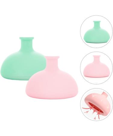 Bobby Remover Soft Palm Cup Set | Silicone Toddler & Infant Sputum Remover | Pressure Drum Massage Tool for Digestion | 2Pcs Burping & Phlegm Remover - Buy Online on GoSupps.com