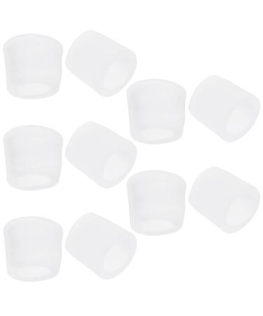 Healeved 30 Pcs Pinky Toe Silicone Sleeves - Gel Toe Caps for Toe Protection | 2.5x2cm | Transparent - 3pcs - Buy Online on GoSupps.com