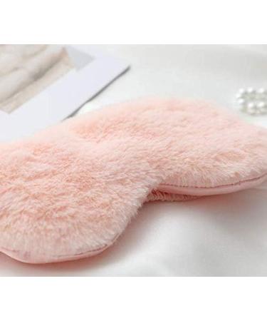 HappyDaily Set of 4 Plush Sleep Masks with Foam Ear Plugs and Travel Pouches (White/Pink/Champagne/Grey) - Buy Online on GoSupps.com