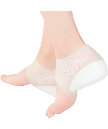 FRCOLOR Heel Lift Inserts Heel Cups for Heel Kawaii Room Decor Invisible Height Increase Insoles for Heel Pain Max High Heel Inserts Shoe Pads Inch Man Heighten White White Size 2 - Buy Online on GoSupps.com