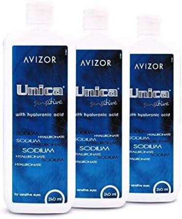 Avizor Single Solution 720ml - Pack of 3 | Multi-Purpose Contact Lens Solution - Buy Online on GoSupps.com