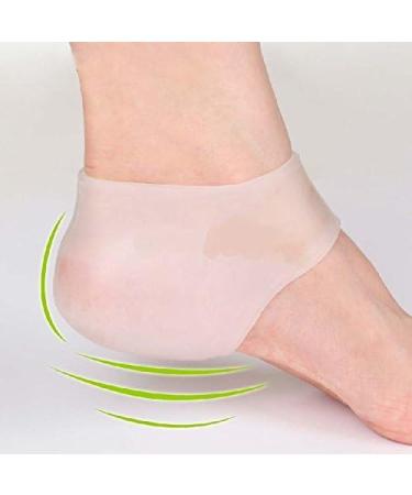 Silicone Gel Heel Protector Socks - Ultimate Cushion for Heel Spurs & Foot Care - Buy Online on GoSupps.com
