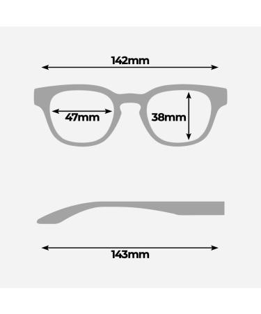 X Frame Therapy Blue Light Glasses for Men & Women - Acetate Blueblock Screen Glasses for Eye Protection - Buy Online on GoSupps.com