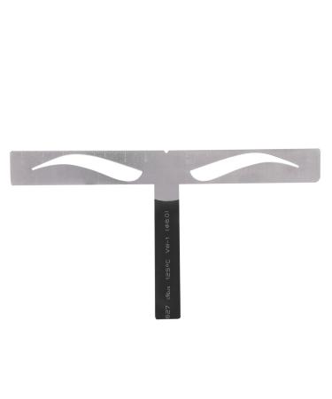 Ey brows Lineal three points Positioning eyebrows LINEAL practical eyebrow shape stencil with scale eye bridal measurement tool semi permanent make -up accessories from magnesium 1#