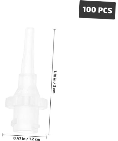 Healeved 10pcs Ear Cleaning Kit - Ear Wax Removal Tools Disposable Tubes PVC Transparent - Buy Online on GoSupps.com